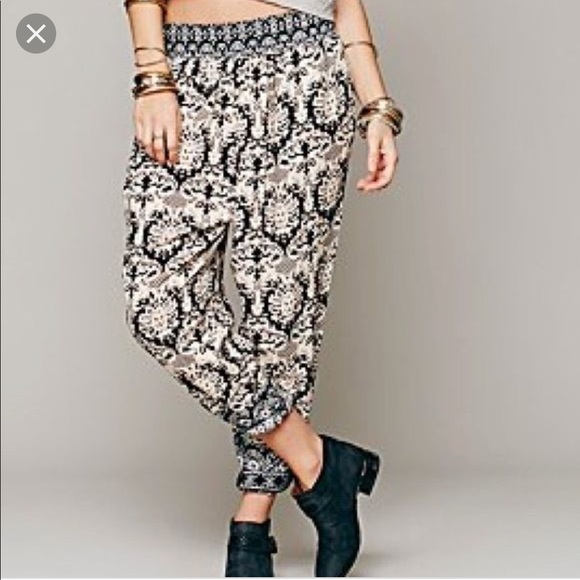 Free People Pants - Free People Printed Harem Pants
